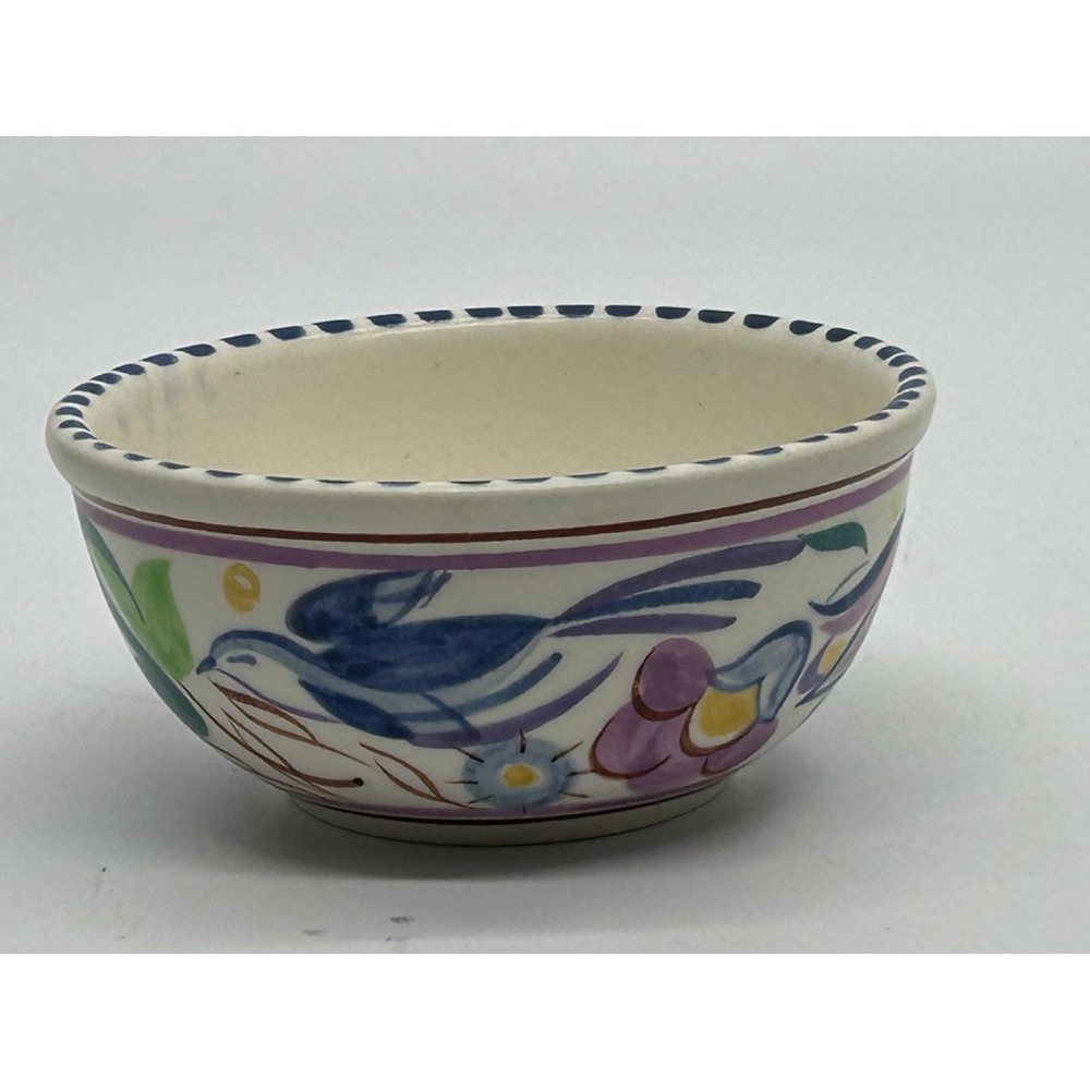Rare Vintage CARTER STABLER ADAMS Small Bowl Poole‎ Pottery Bluebird 3"